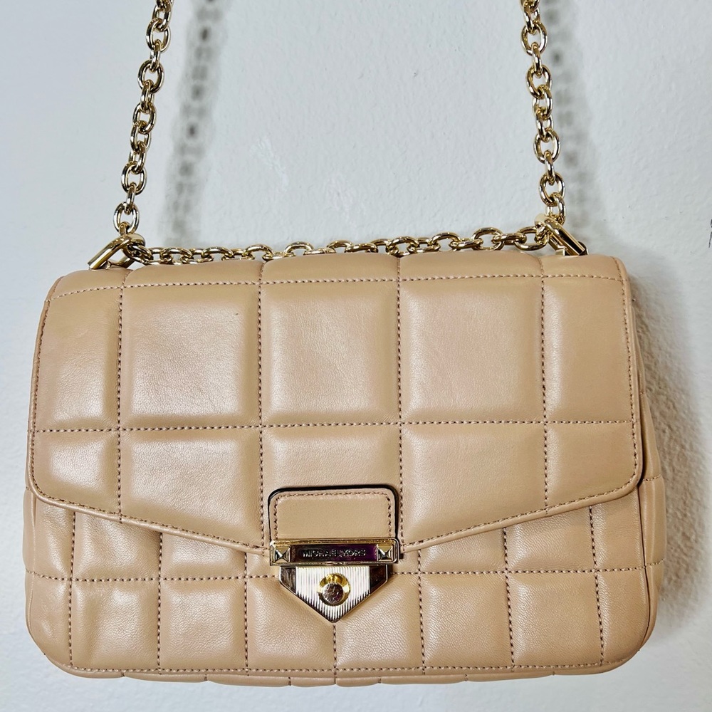 Michael Kors SoHo Large Quilted Leather Shoulder Bag